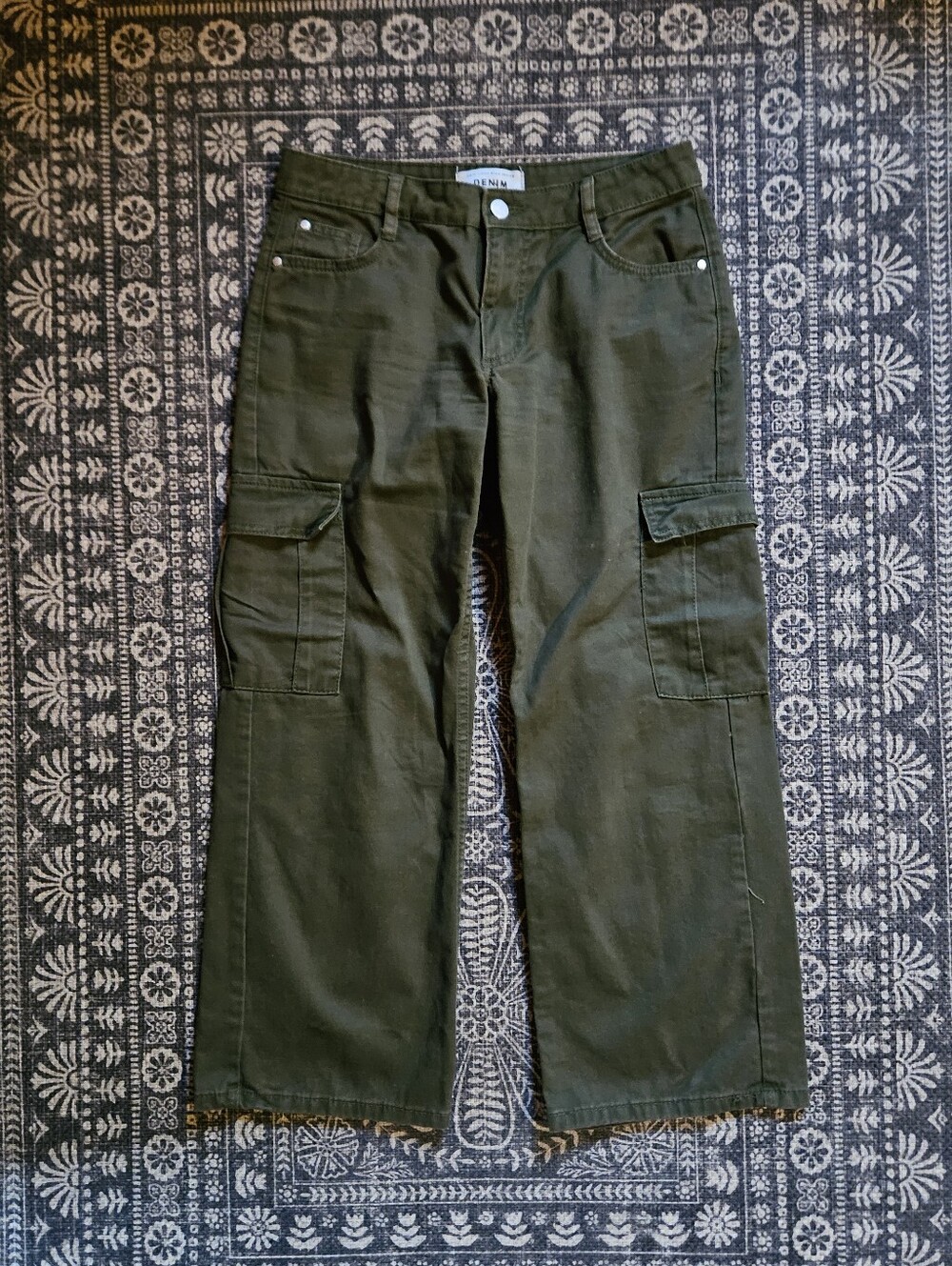 Women’s Olive Green Cargo Pants